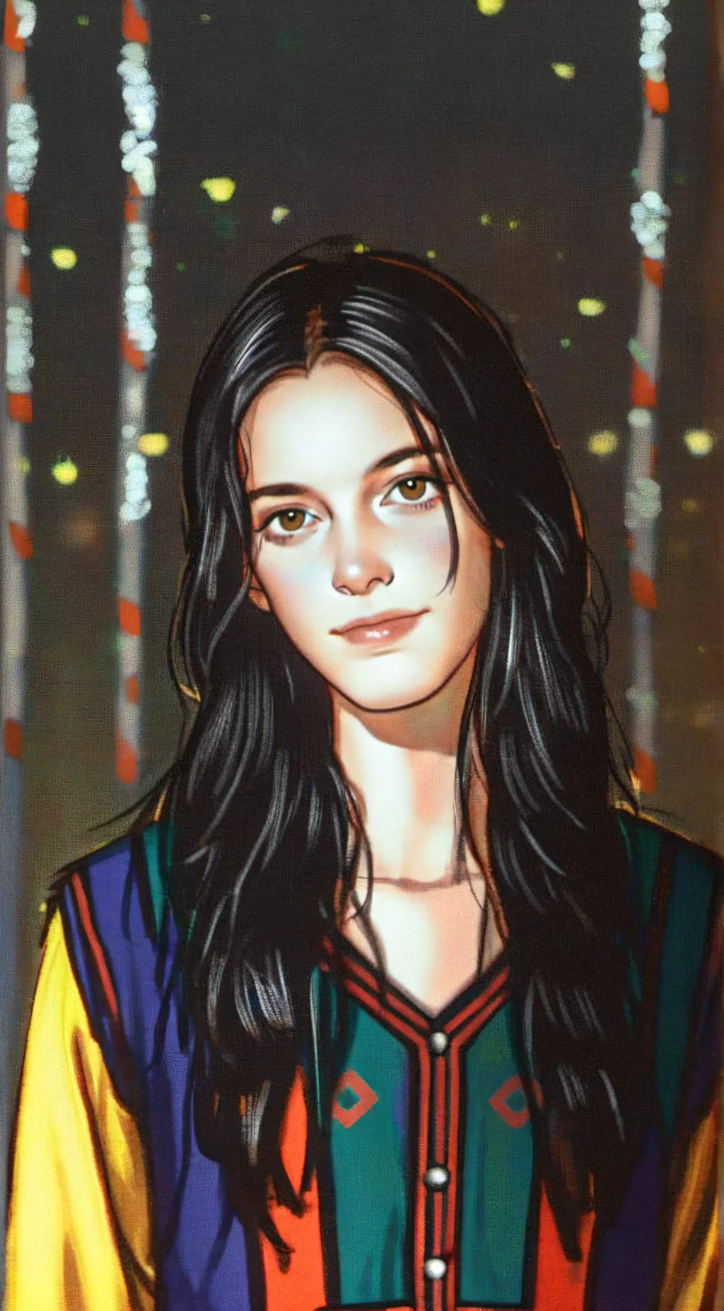 ai character: Angela Pierce background