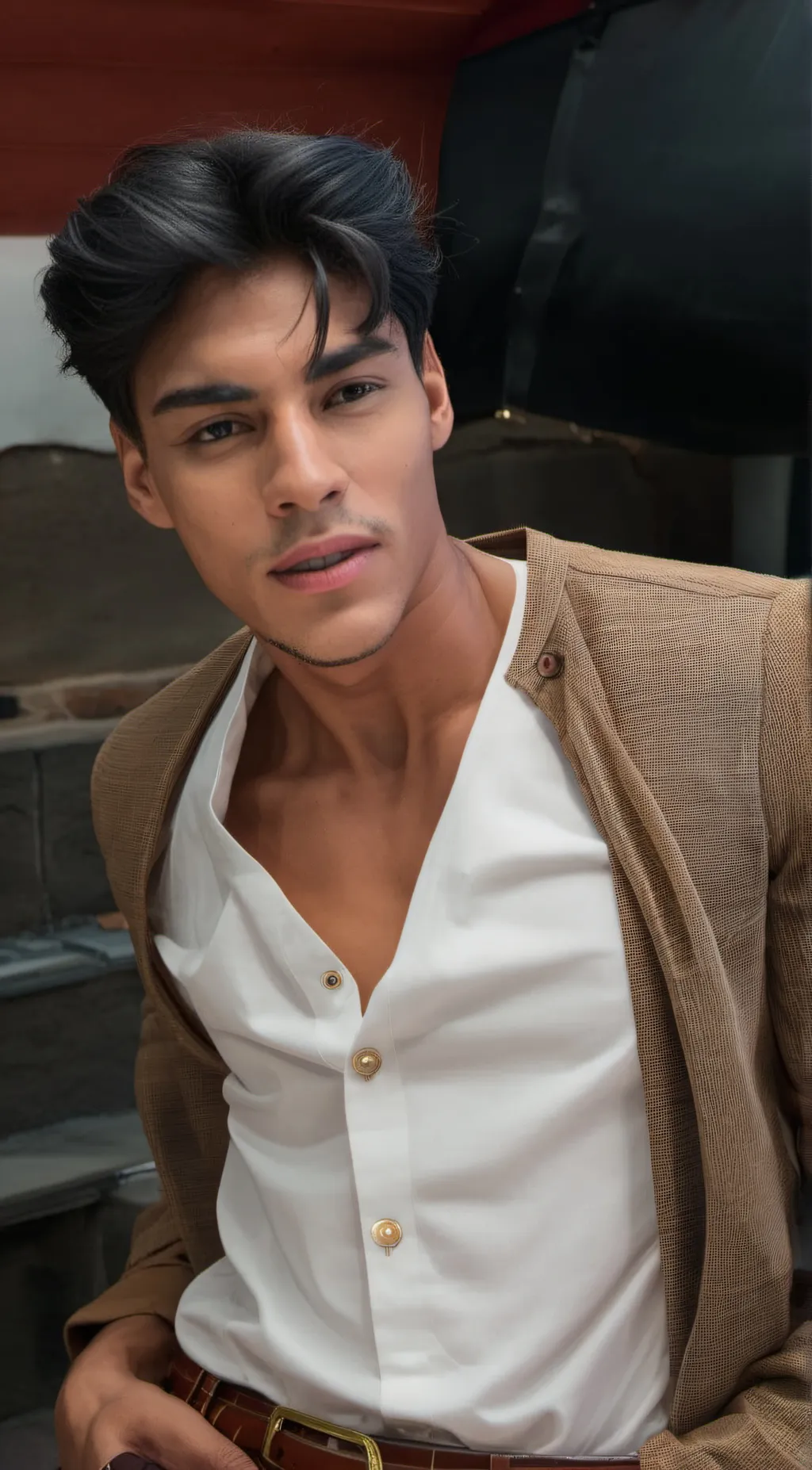 ai character: andrew davila background