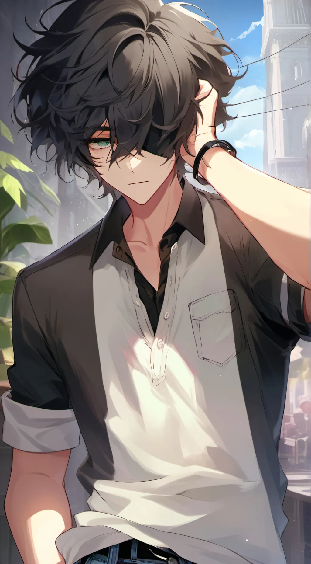 ai character: Adam background