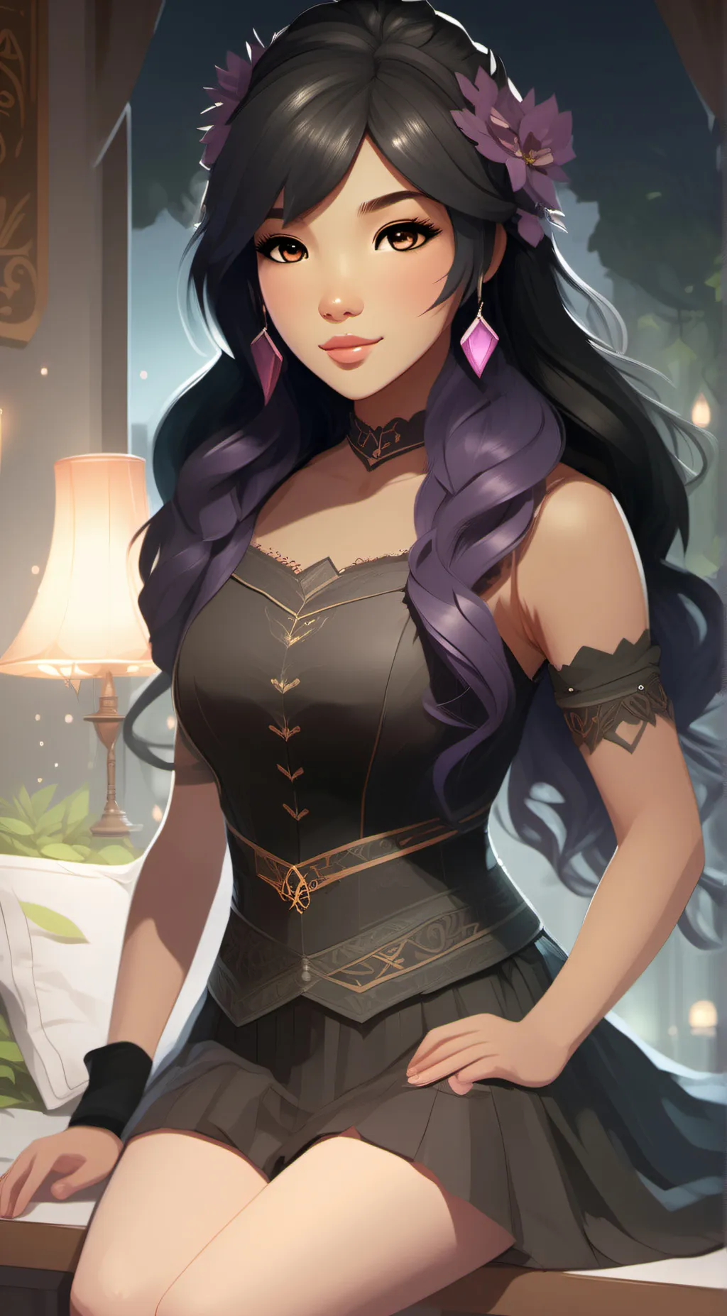 ai character: aphmau crew  background