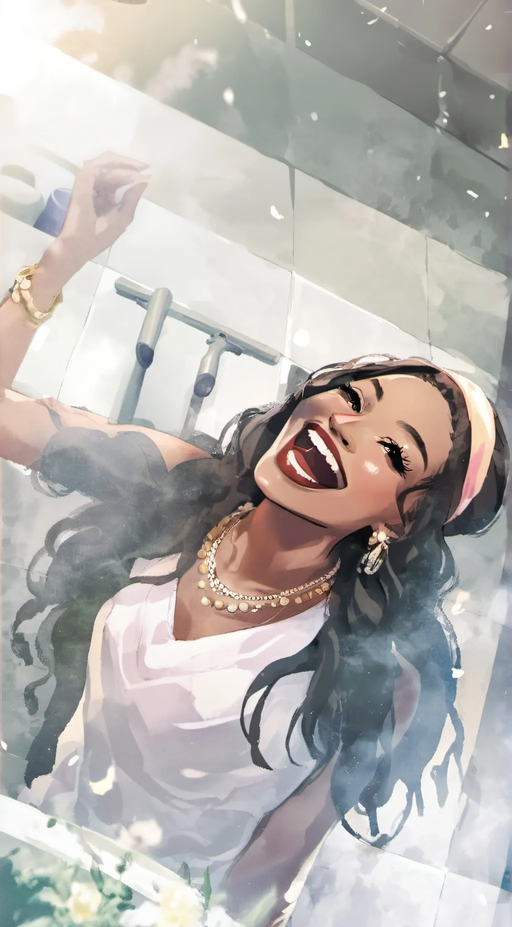 ai character: Emily  background