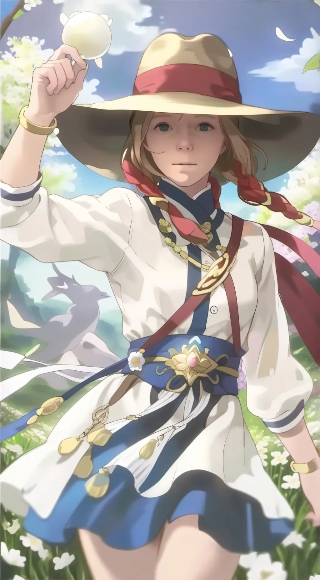 ai character: Landen  background