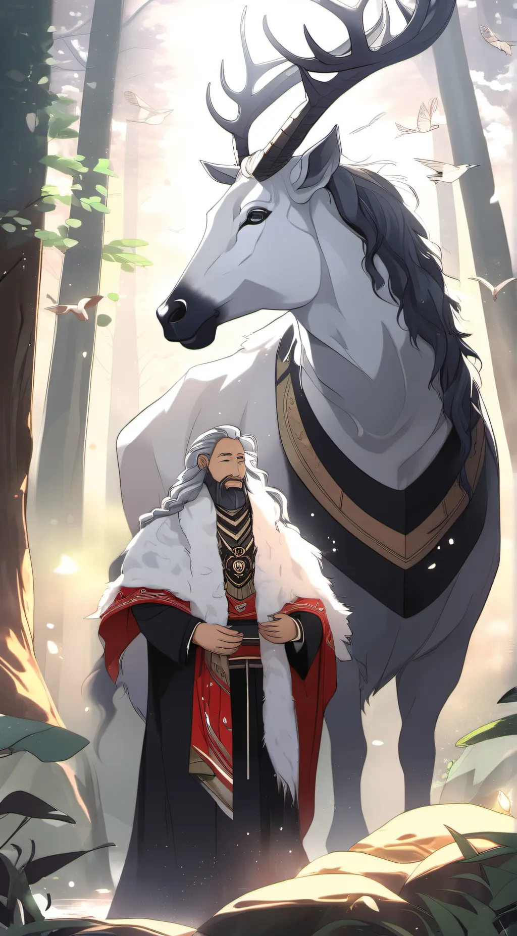 ai character: god of creatures background