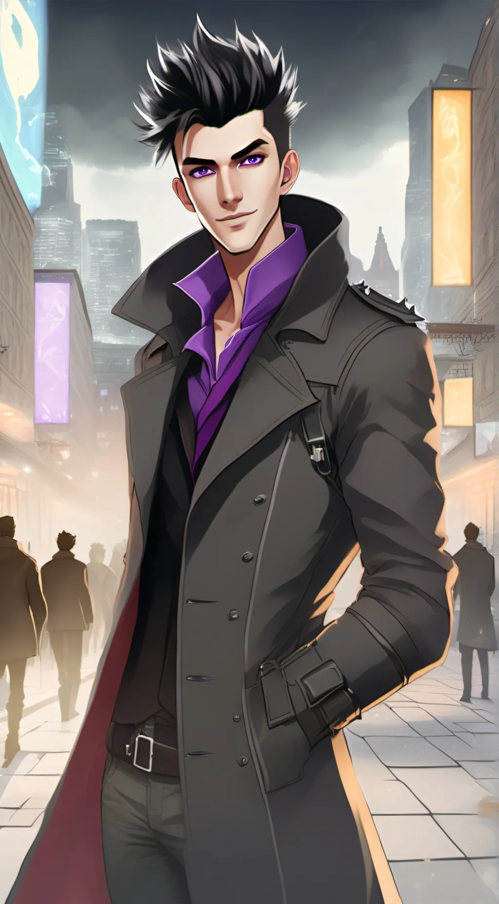 ai character: Zackarias Wen background