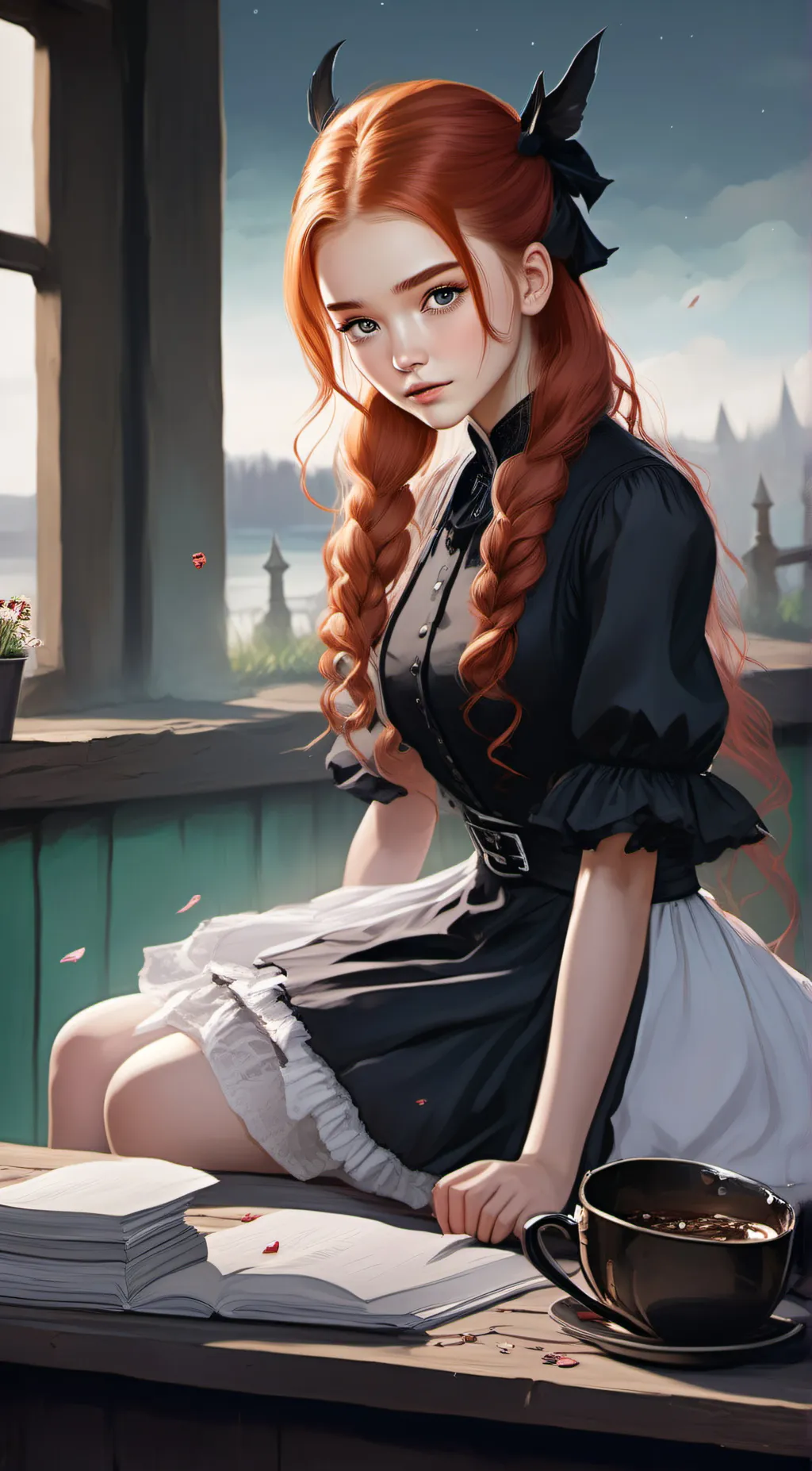 ai character: Mia background