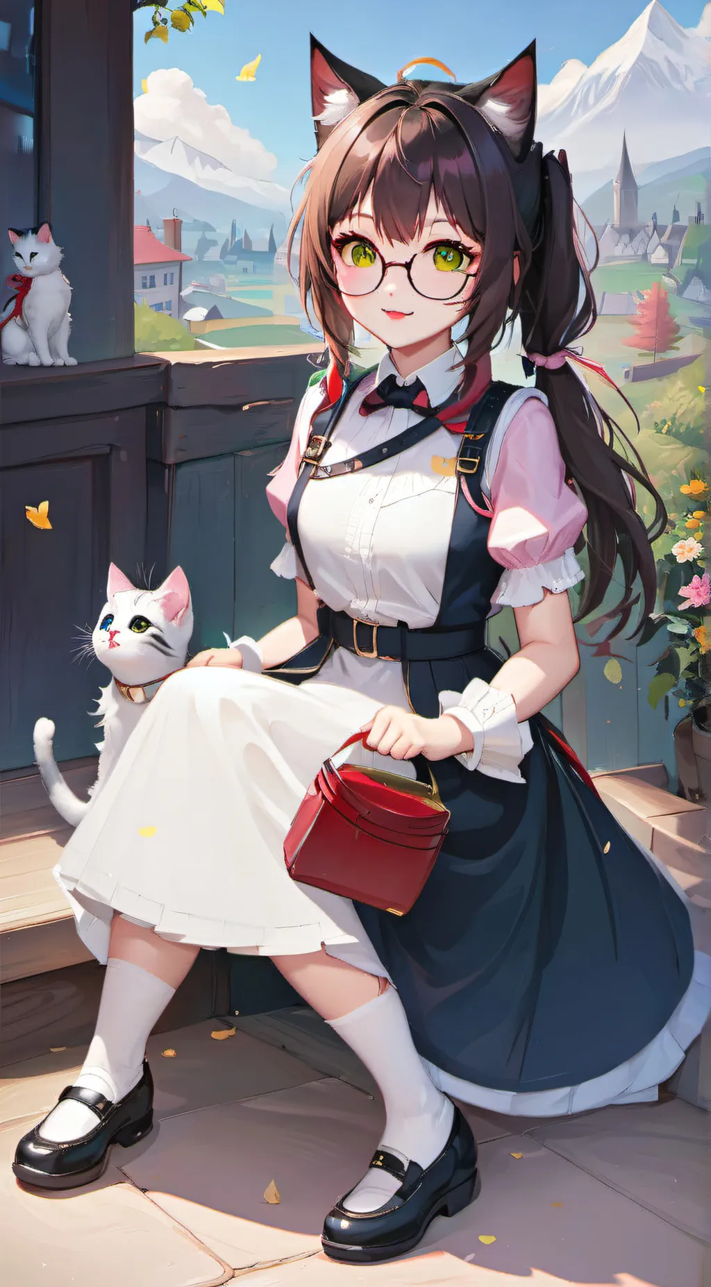 ai character: Lona background
