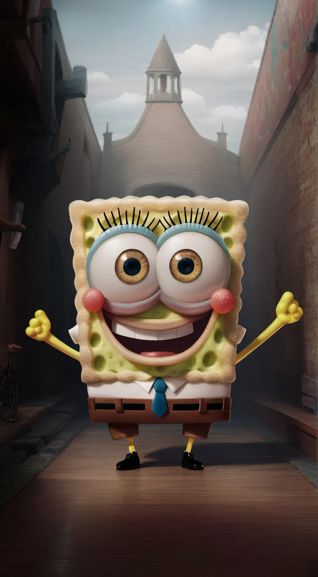 ai character: i will copy you background