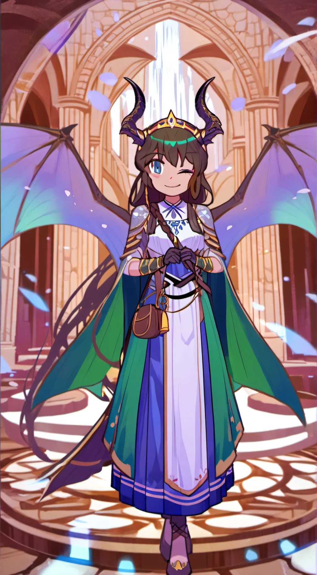 ai character: Ima background
