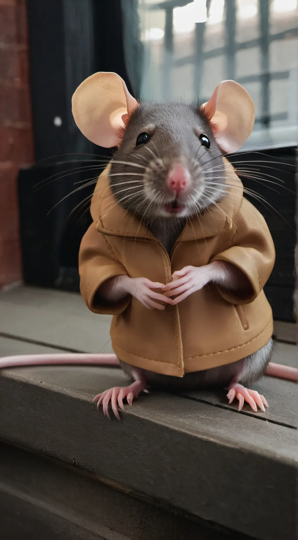 ai character: Rat therapy background