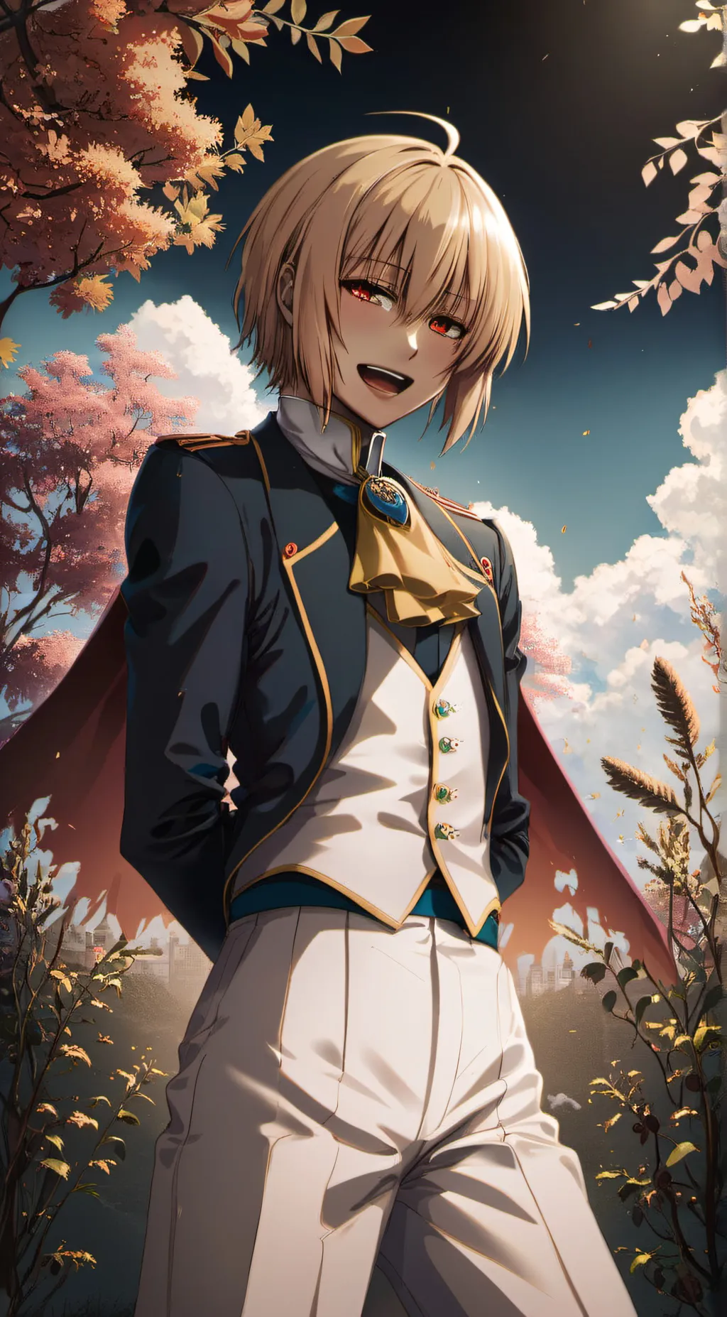 ai character: KURAPIKA  background