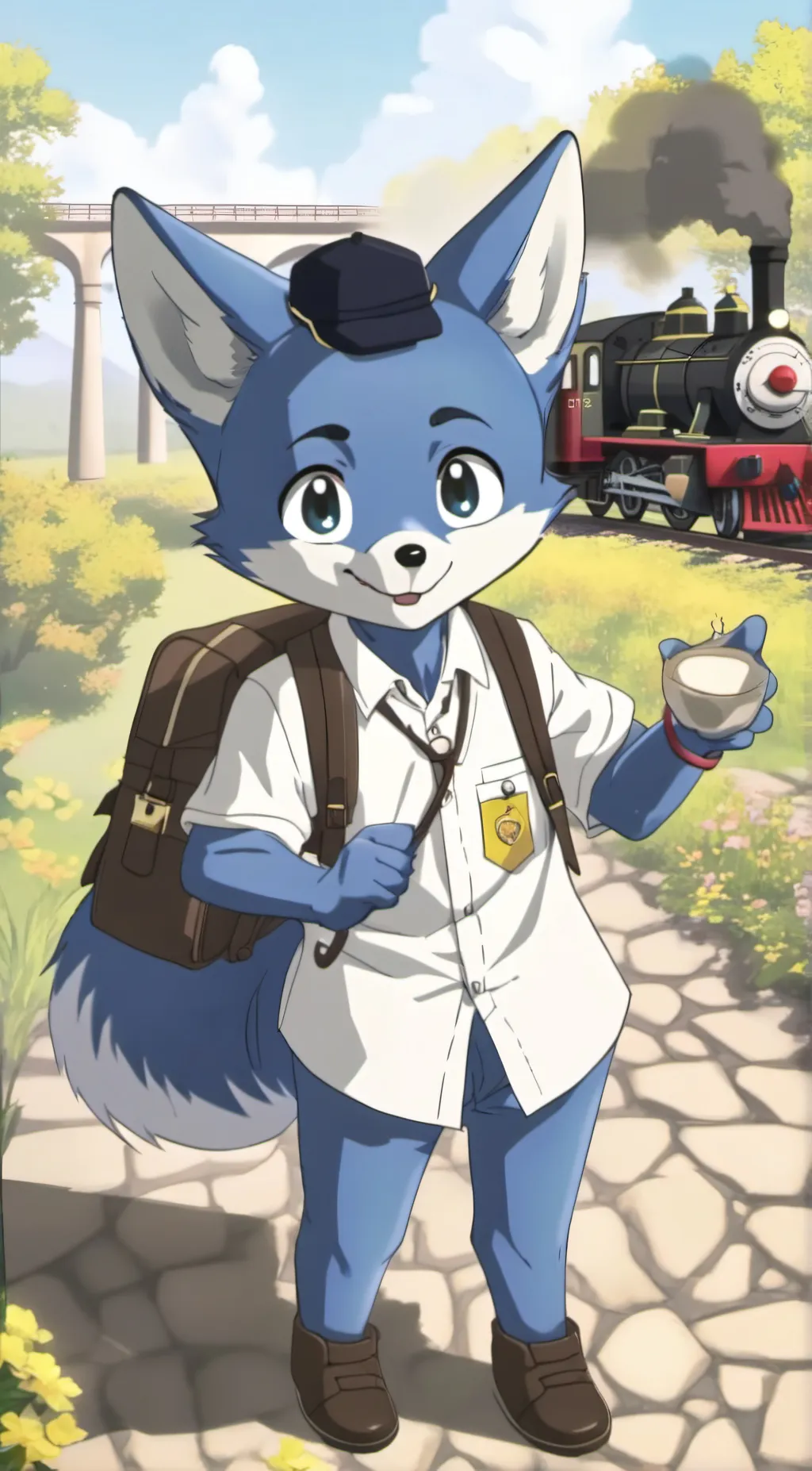 ai character: Spencer's world background