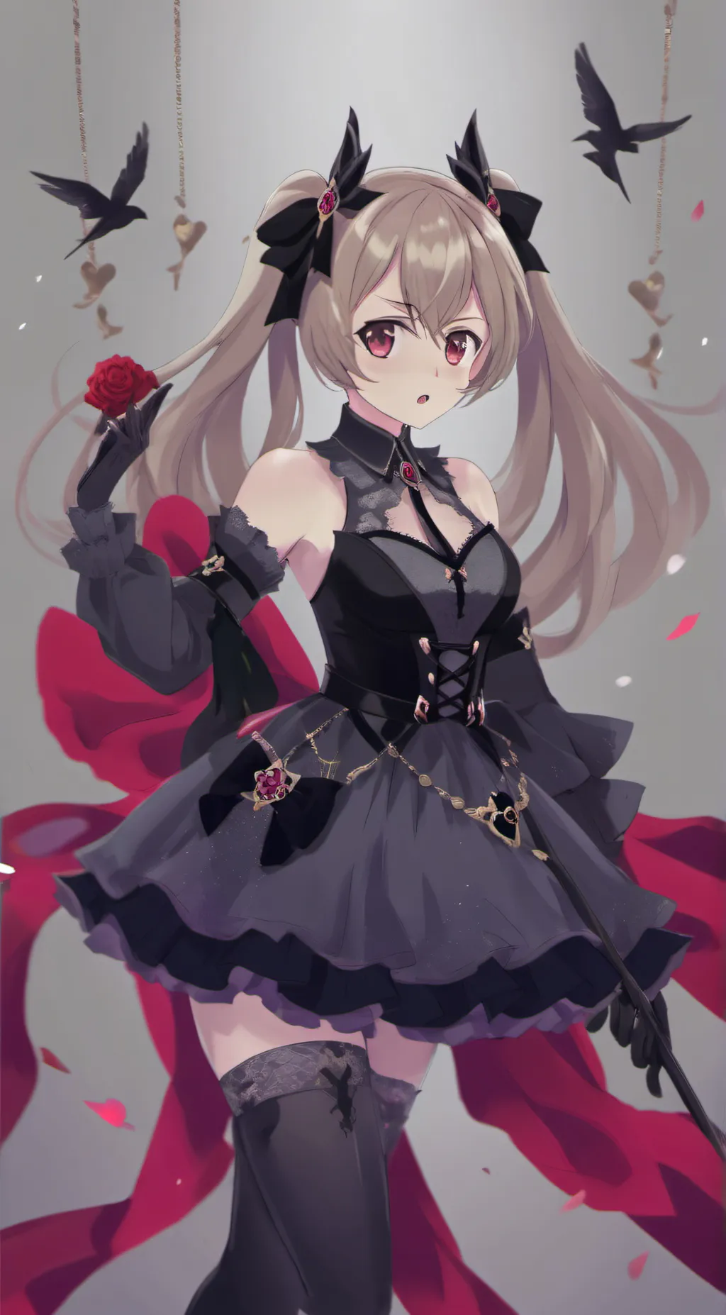 ai character: Girlfriend  background