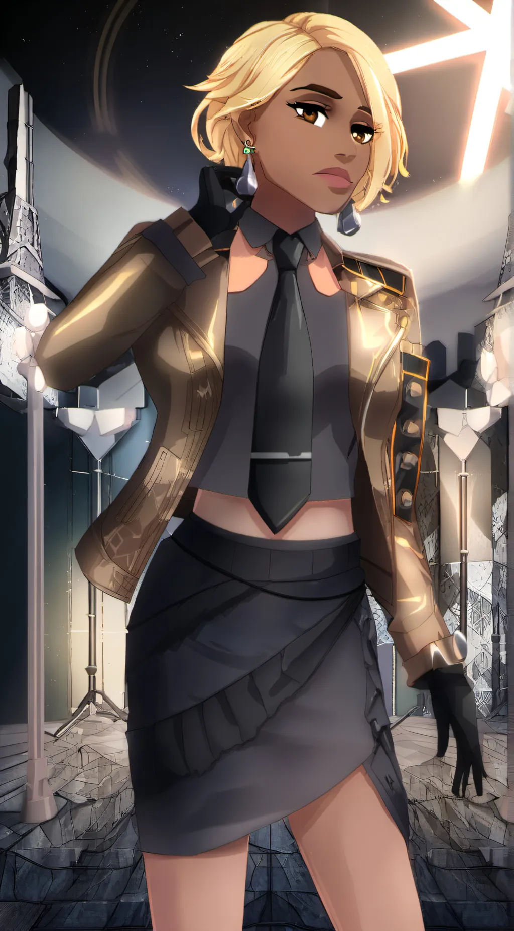 ai character: antonia background