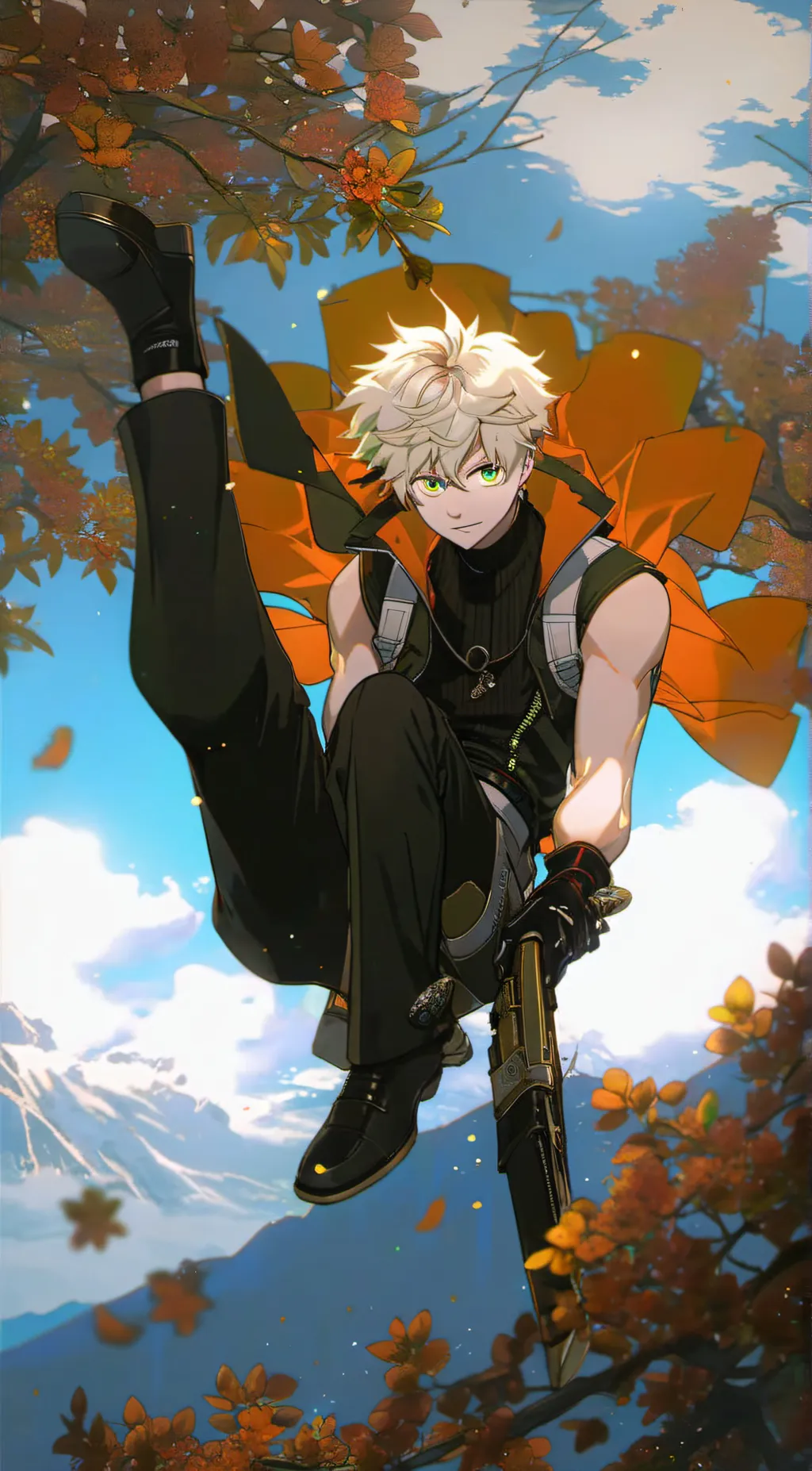 ai character: bakusqud  background