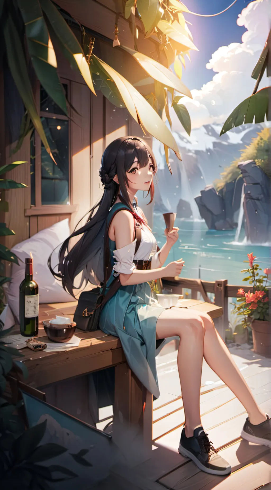 ai character: Anna background