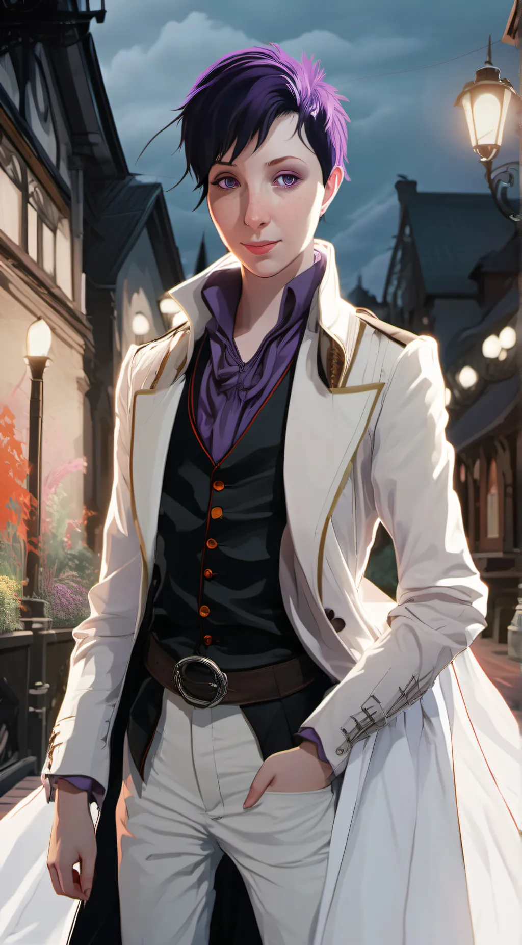ai character: Valentina  background