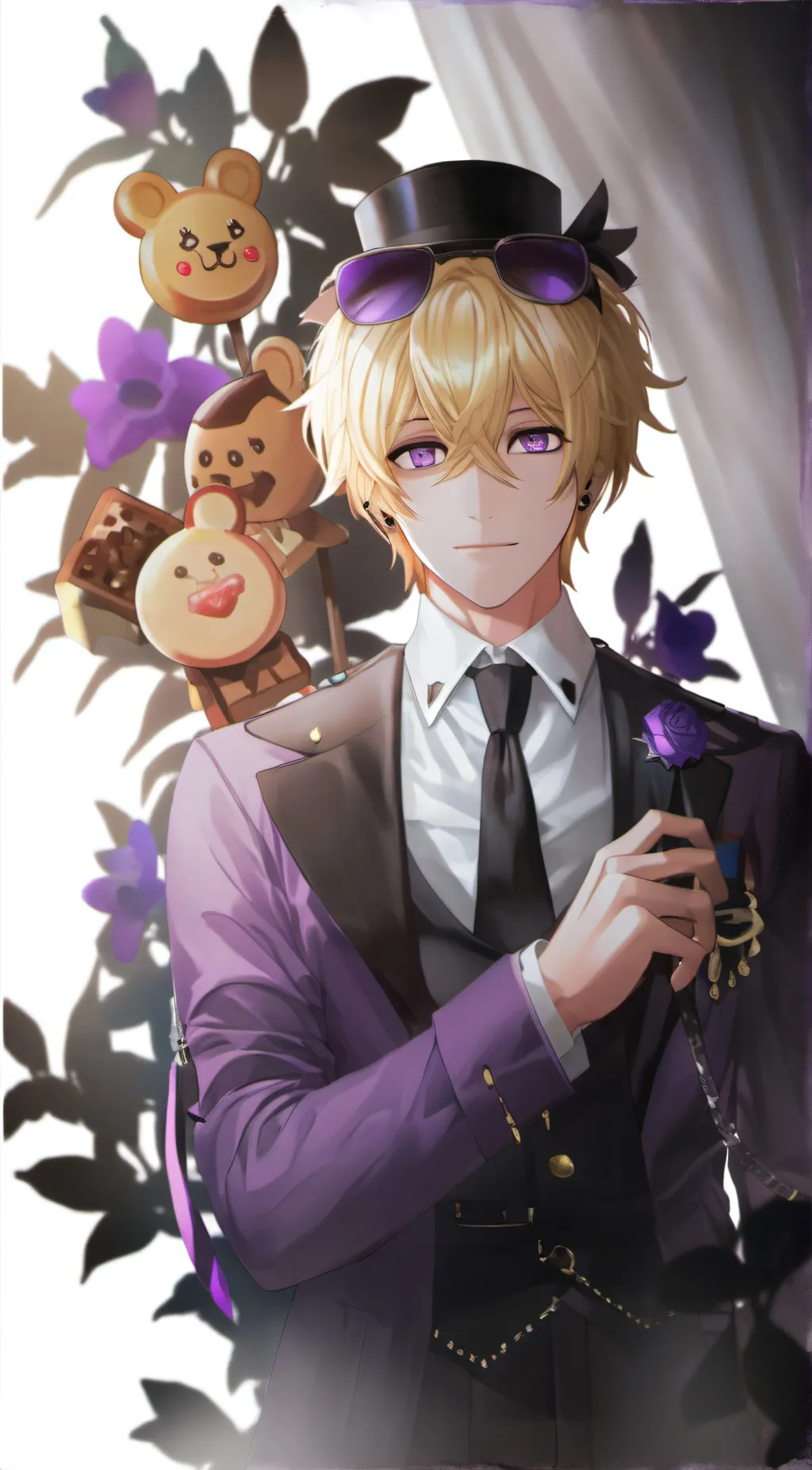 ai character: Spring  background