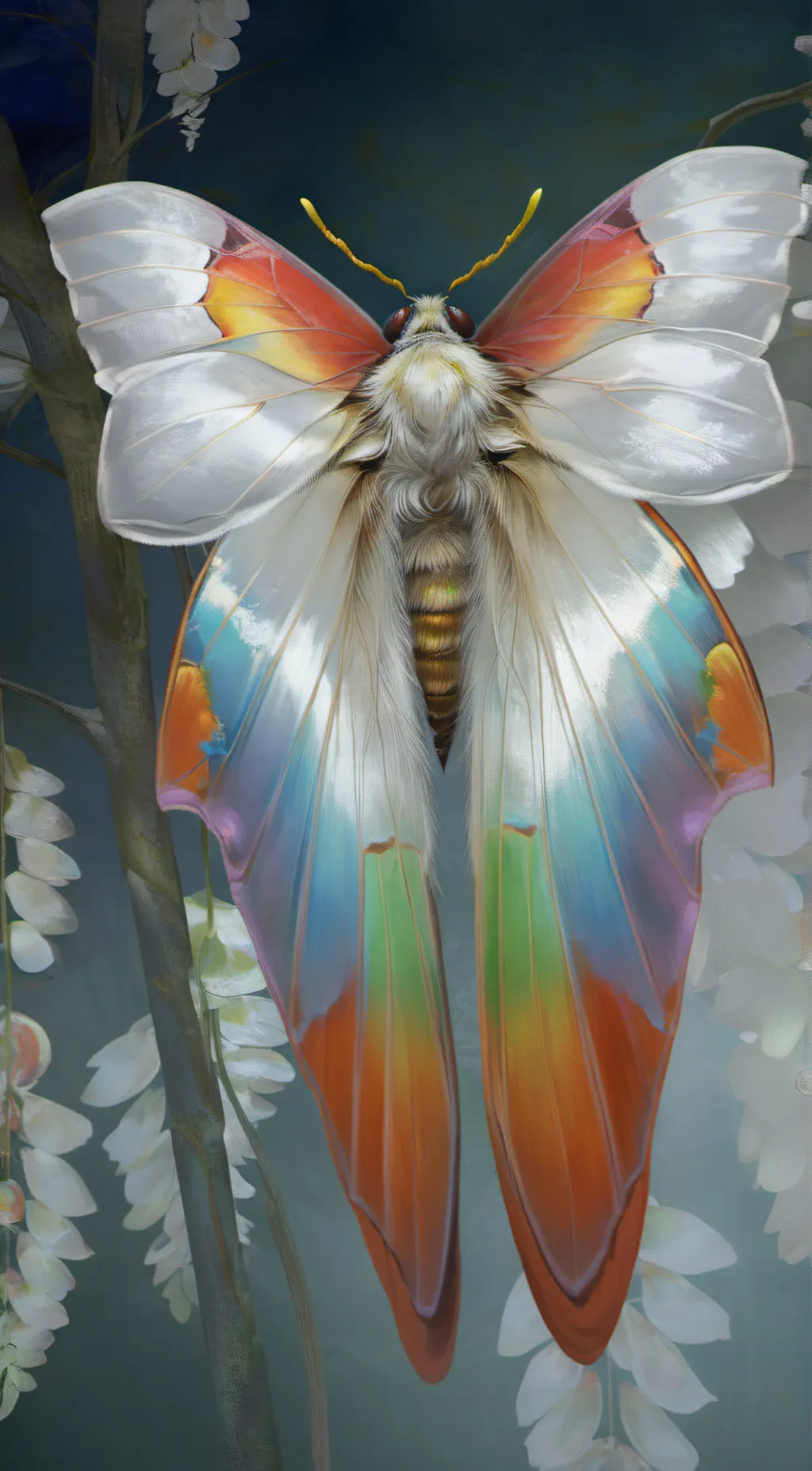 ai character: Mothra, Leo background