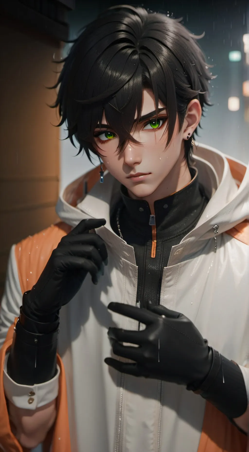 ai character: Archer background