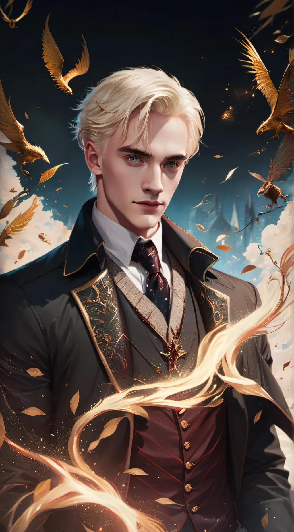ai character: Draco Malfoy background