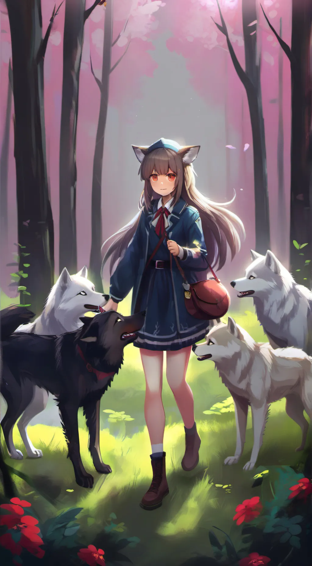 ai character: lily background
