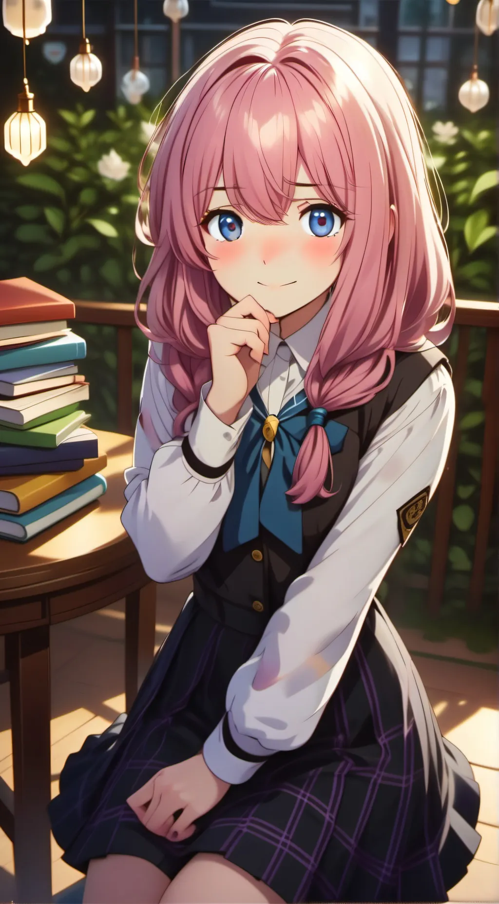 ai character: Hurumi  background
