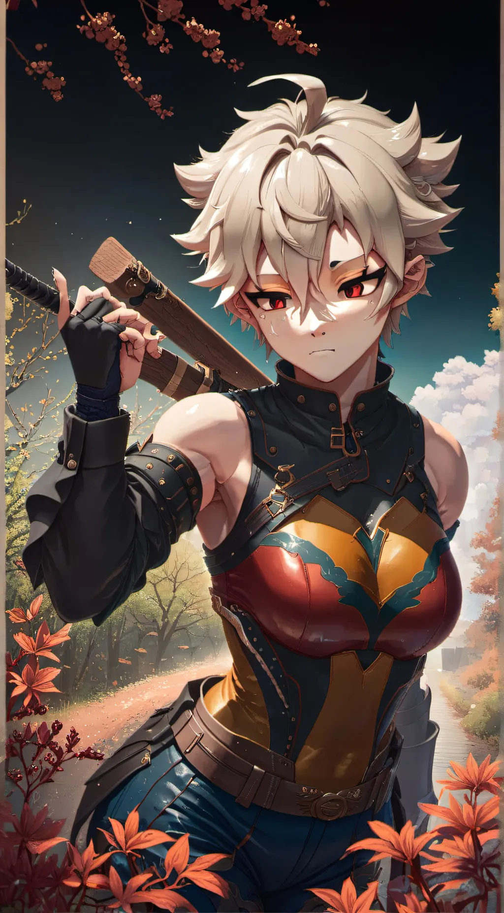 ai character: senaobagiyuu background