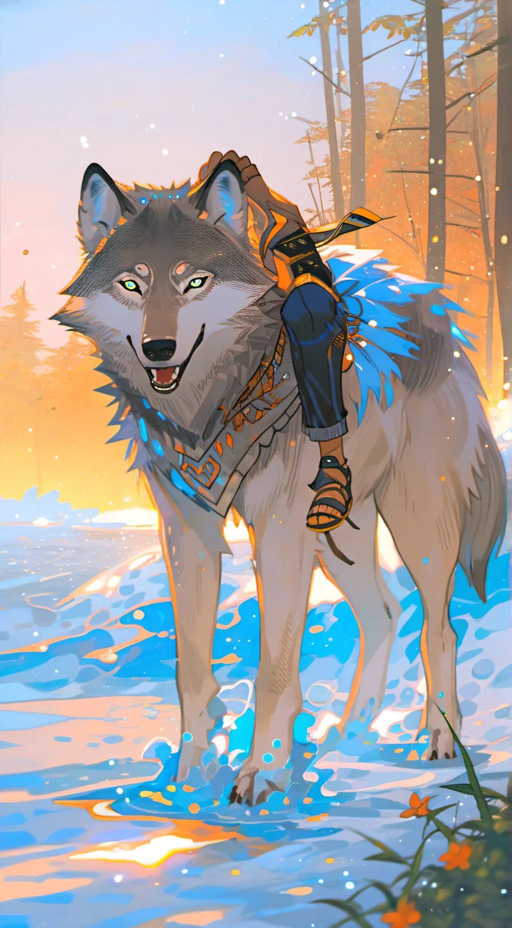 ai character: willow background