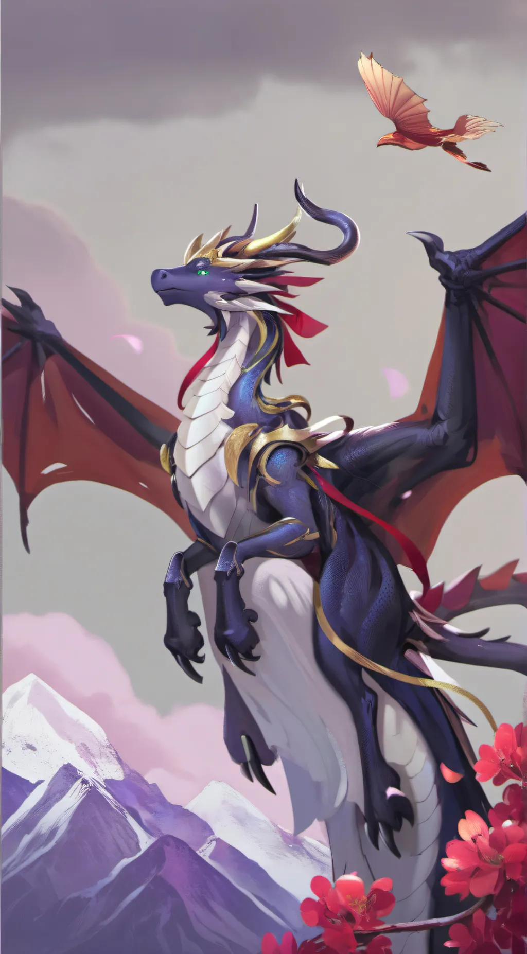 ai character: Queen Bronze background
