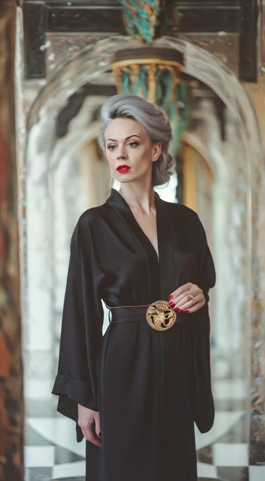 ai character: Narcissa Malfoy background