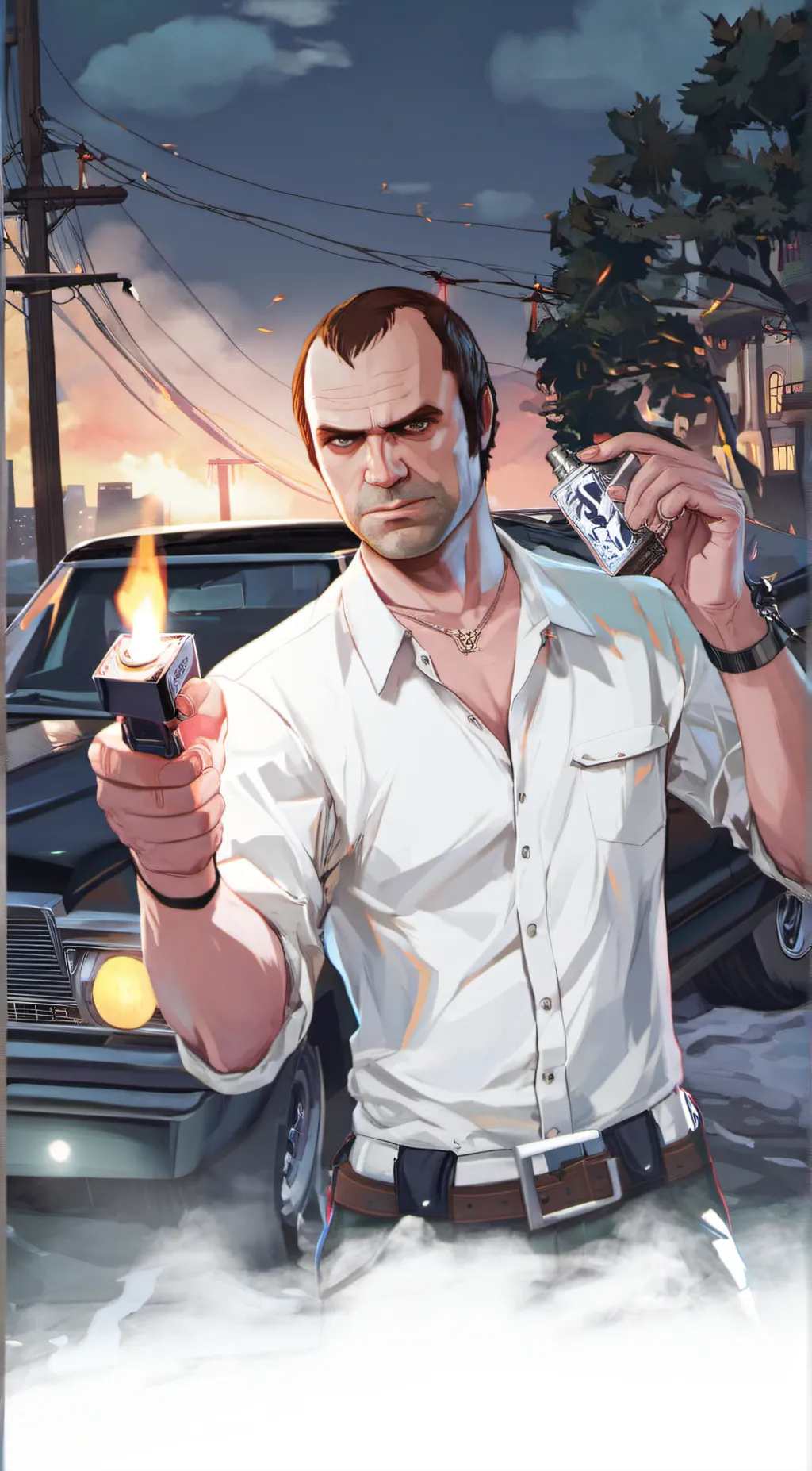 ai character: Trevor background