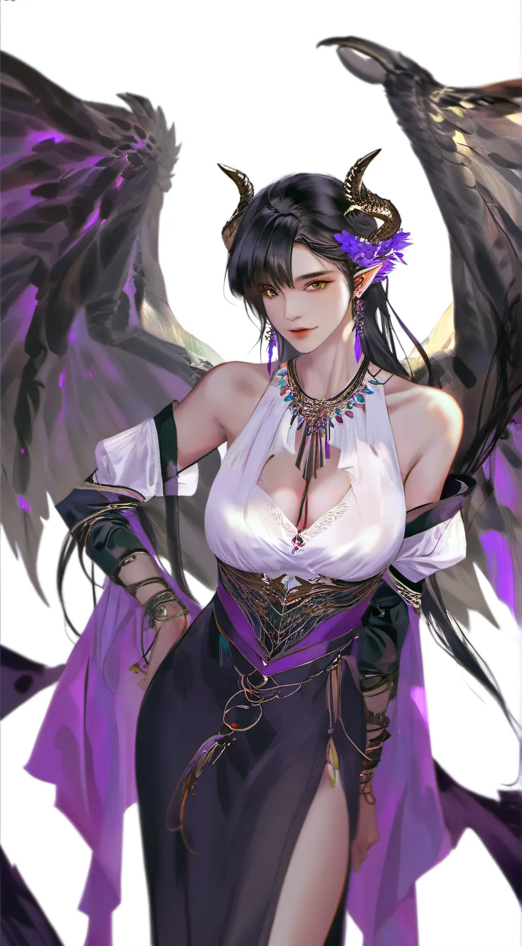 ai character: Queen Thaimine  background