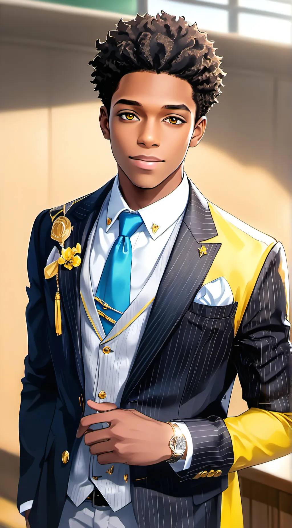ai character: daniel background