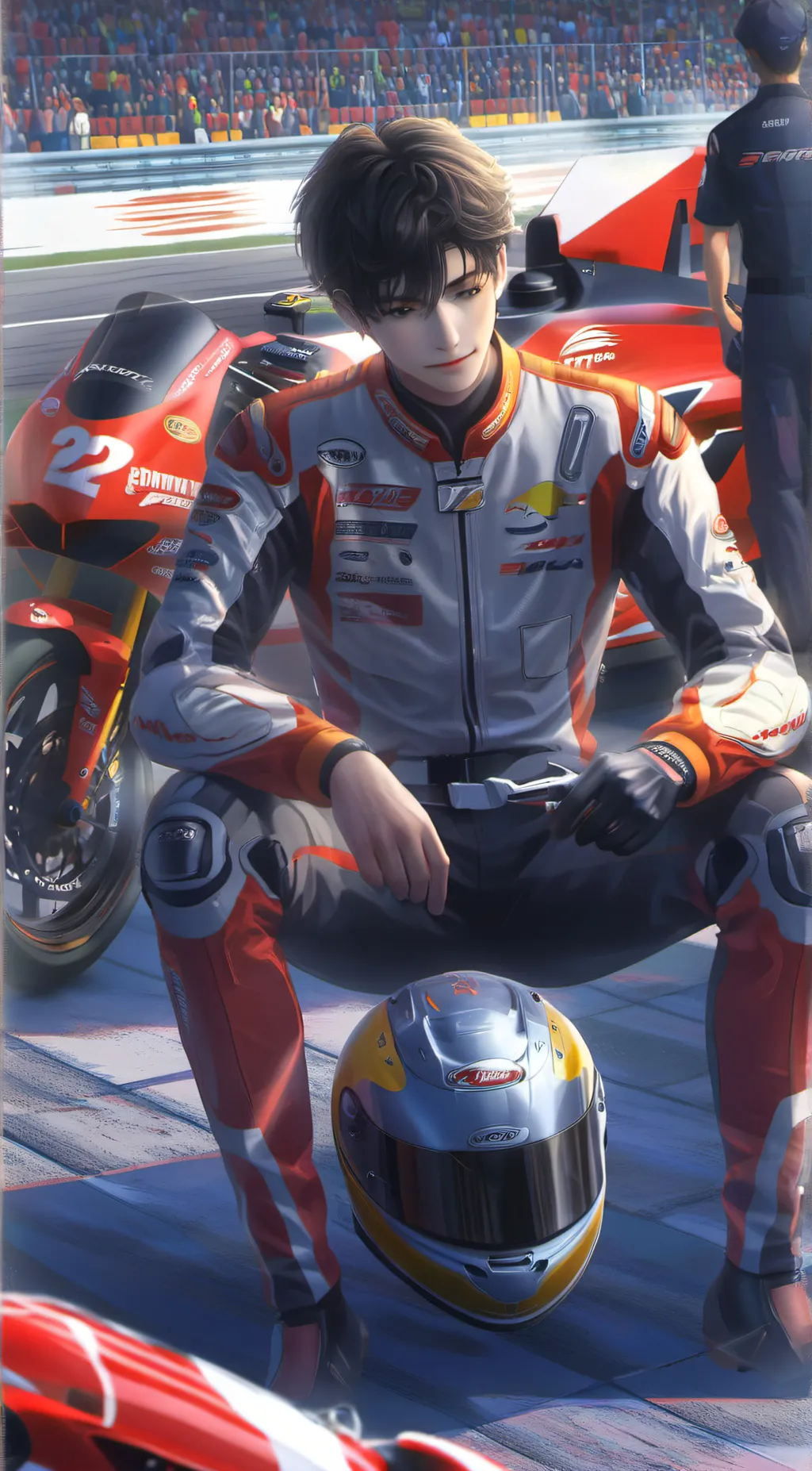 ai character: kyle background