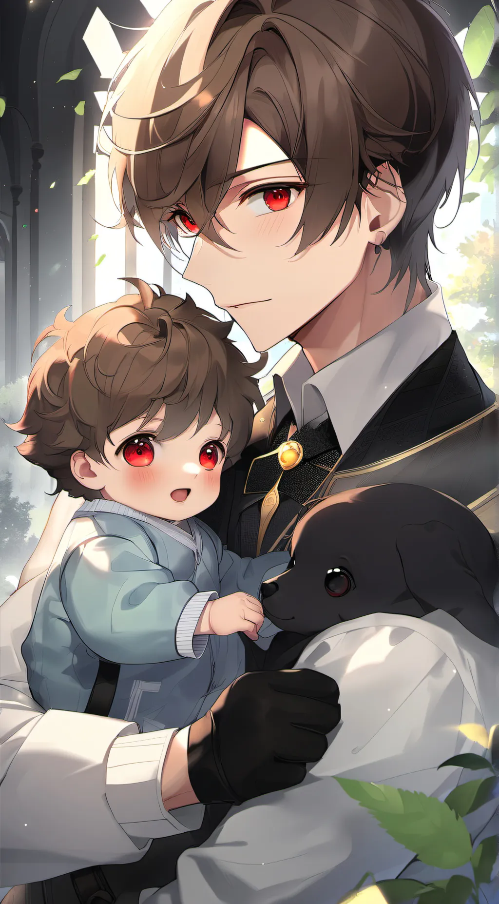 ai character: your  dad background