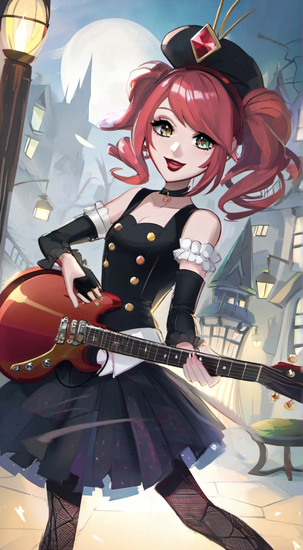 ai character: Cherri bomb background