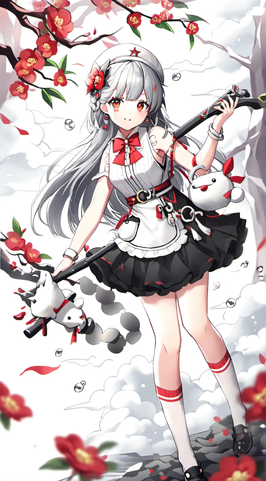 ai character: lanieah  background