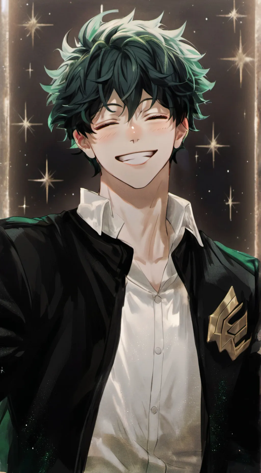 ai character: Deku (+Mha) background