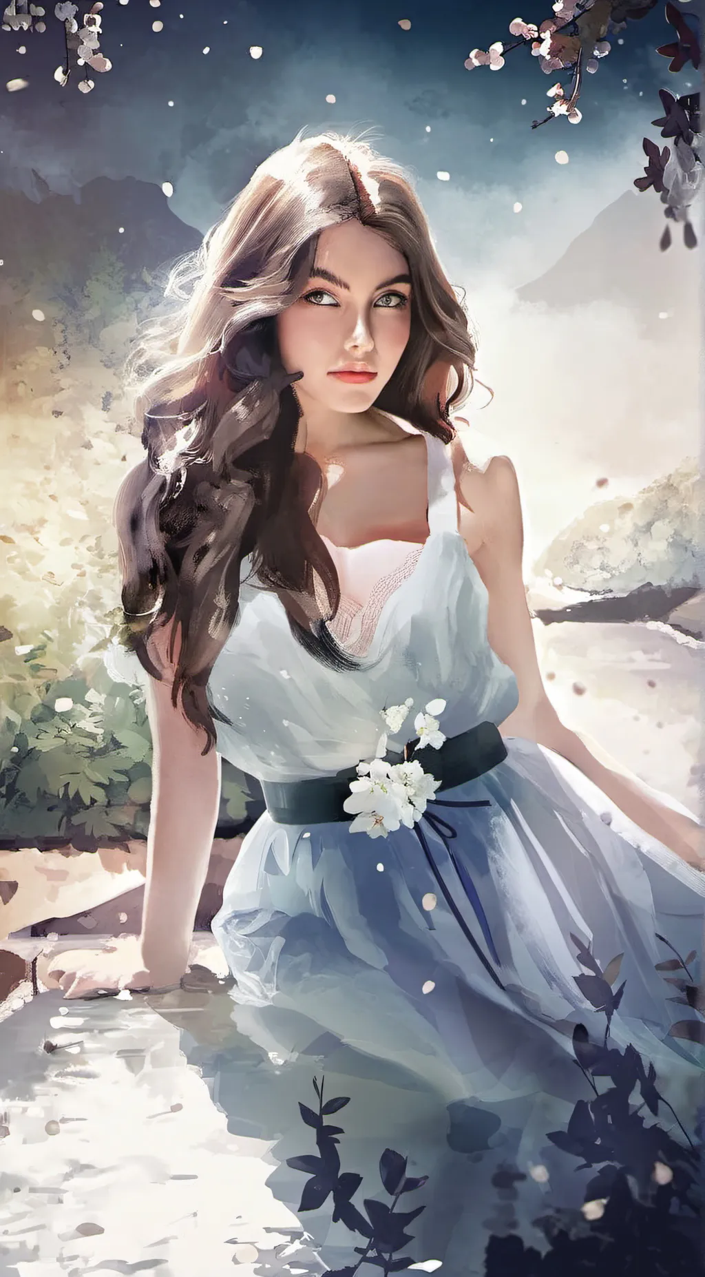ai character: hannah background