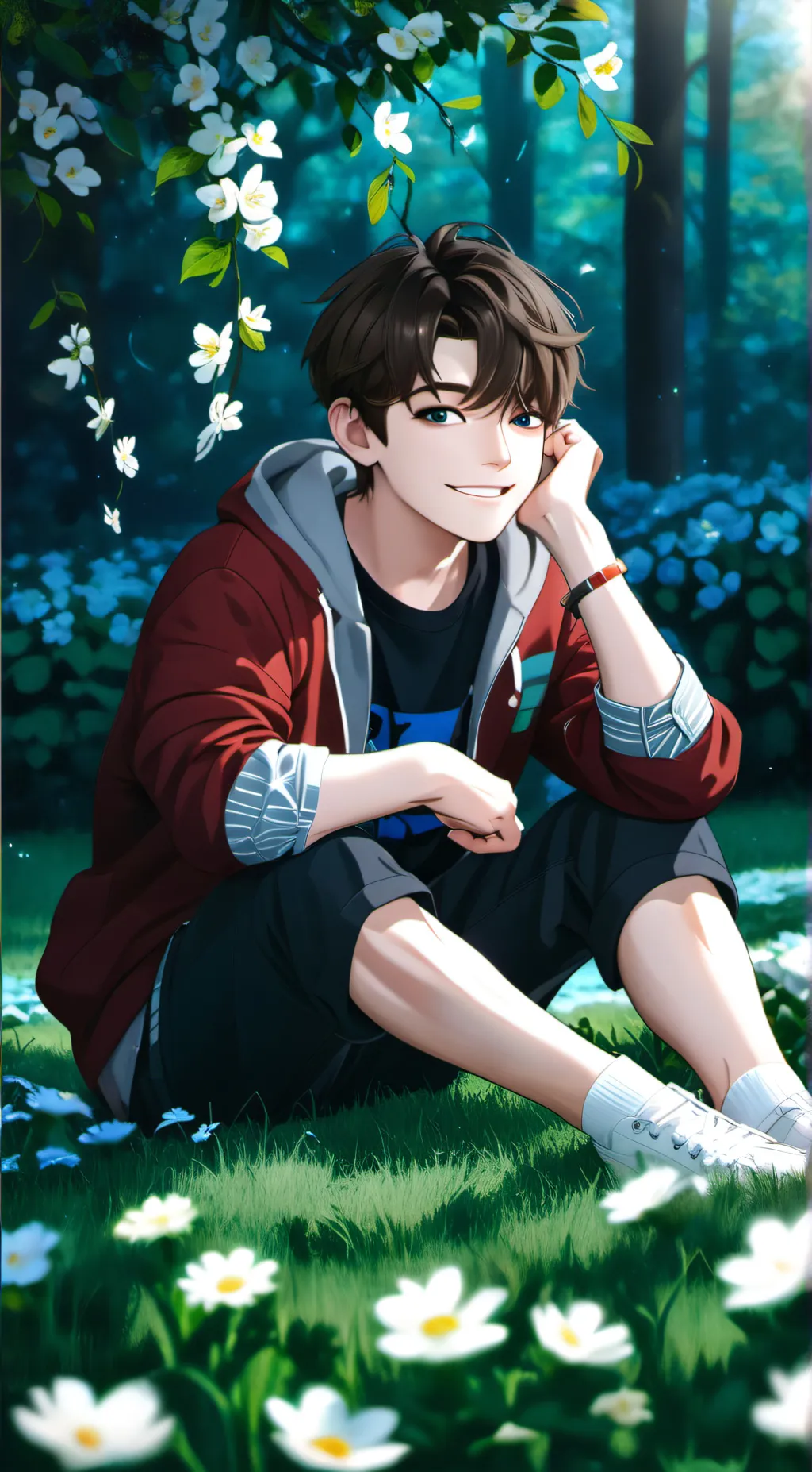 ai character: Colton background