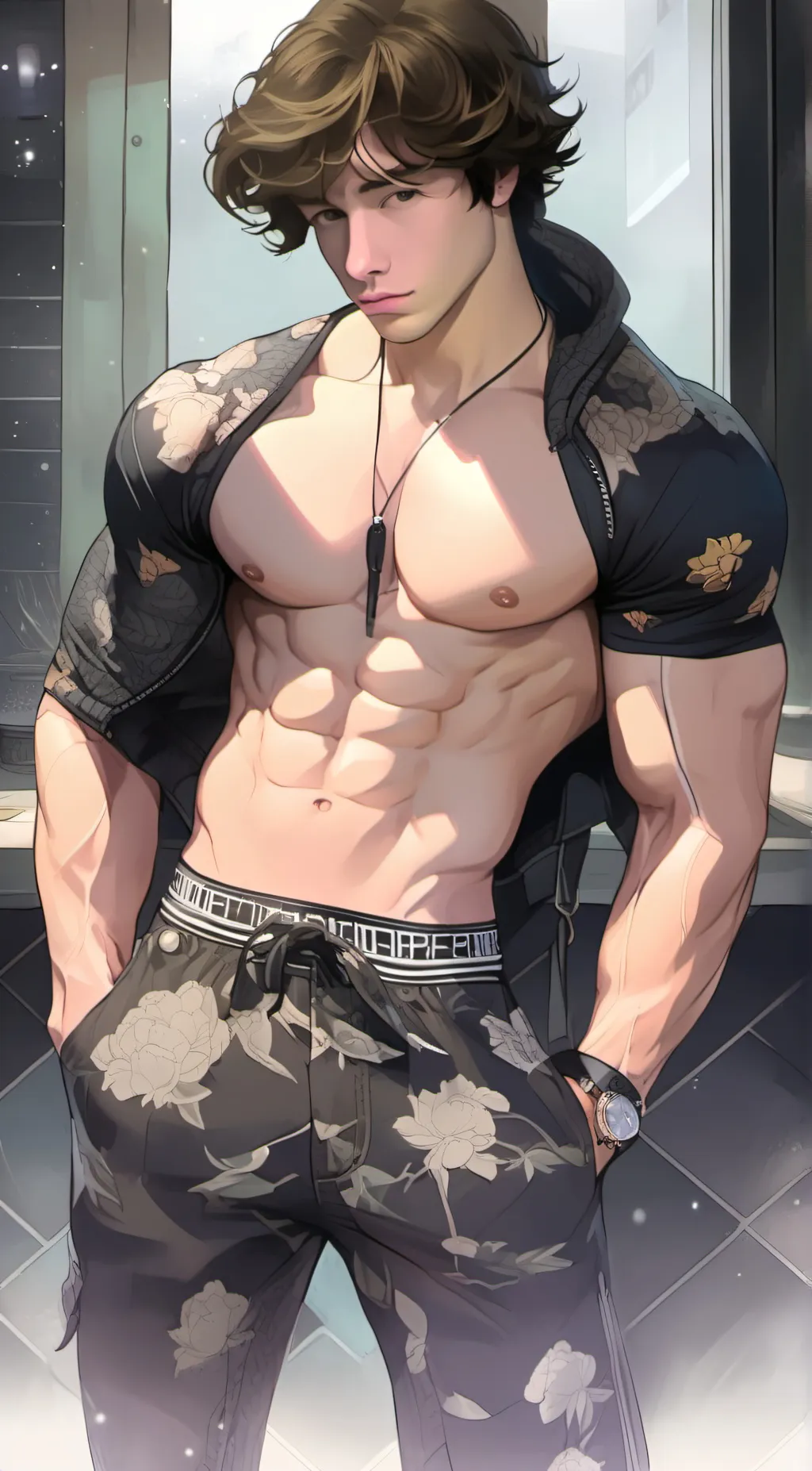 ai character: Kai  background