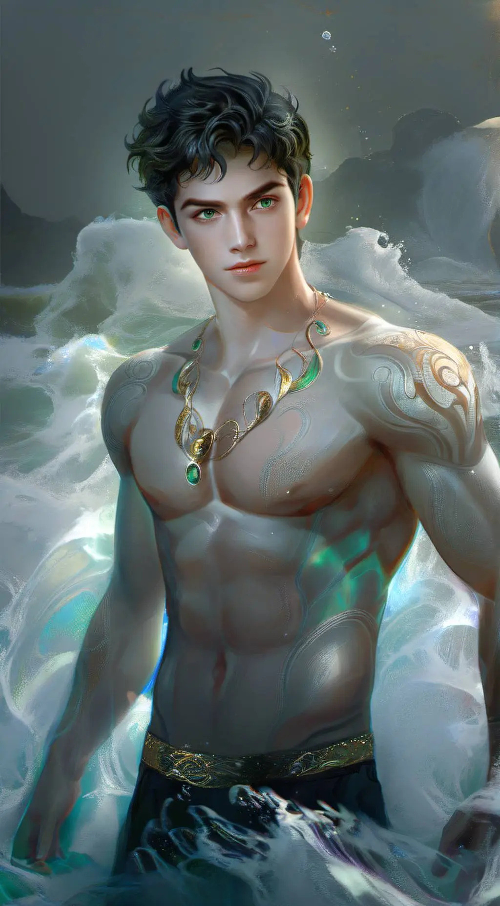 ai character: Percy Jackson background