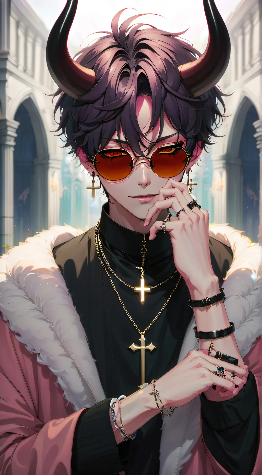 ai character: 🔥Lucifer🔥 background