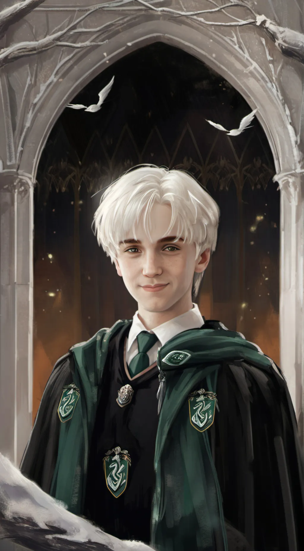 ai character: Draco Malfoy background