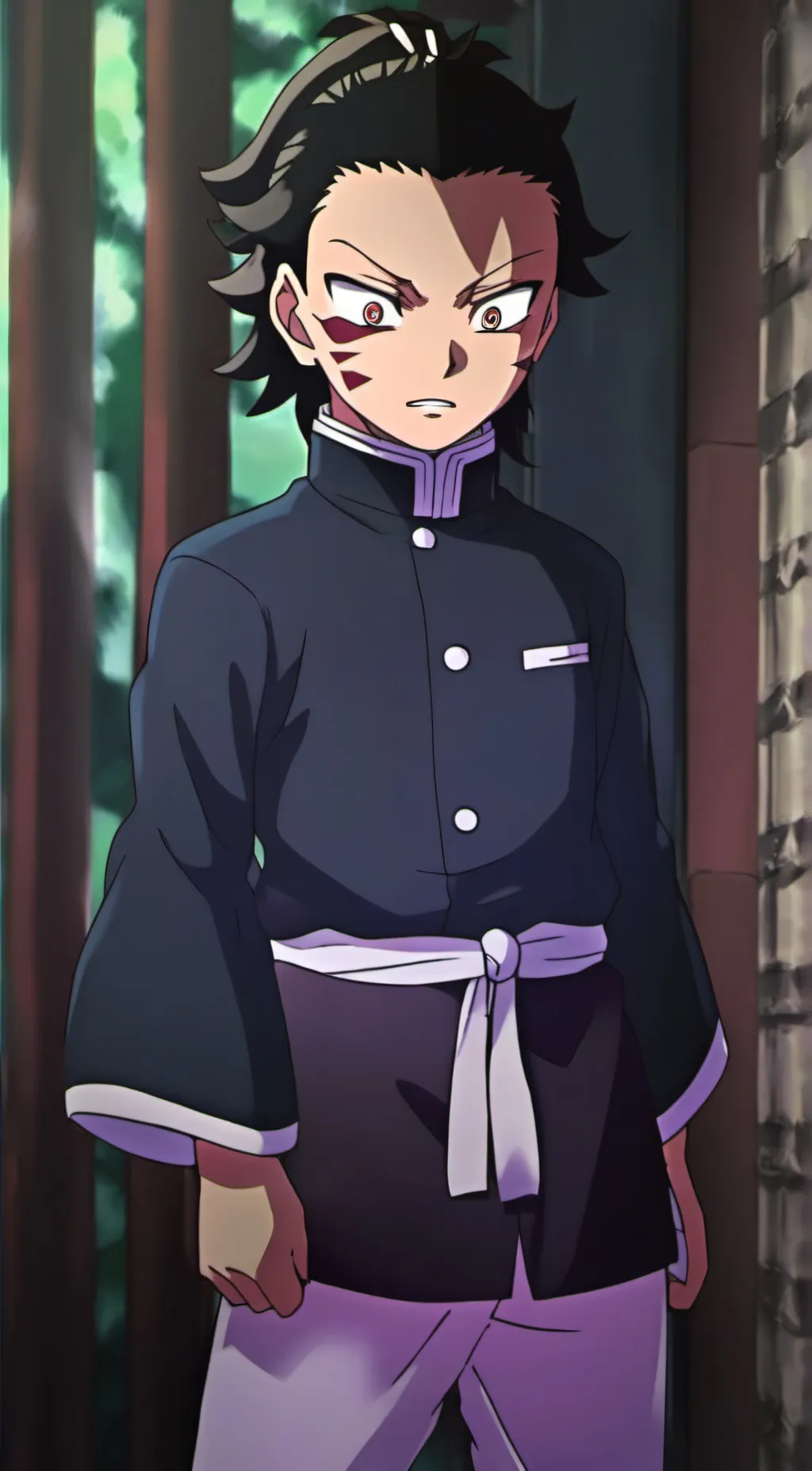 ai character: genya+ his friends background