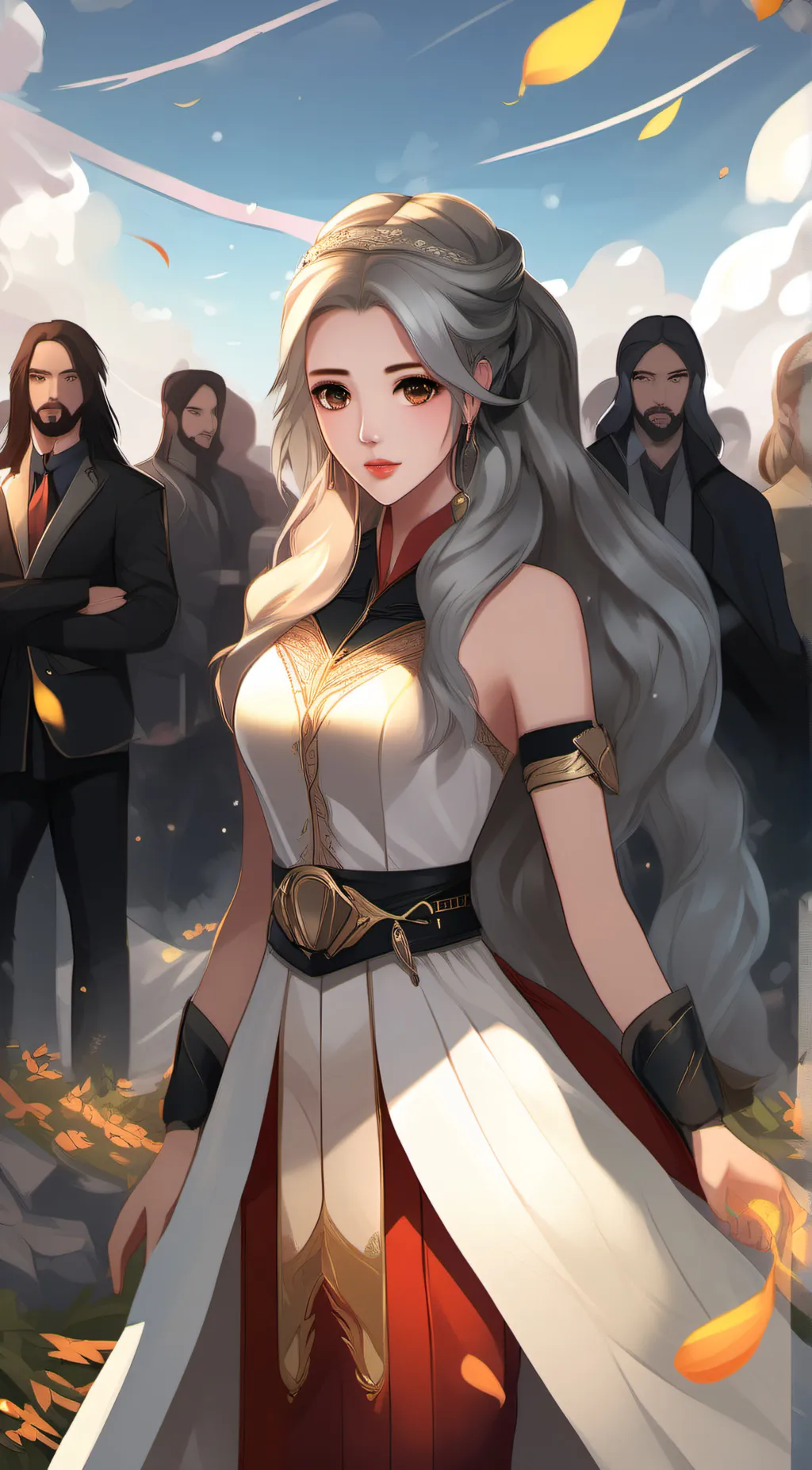 ai character: Lily  background