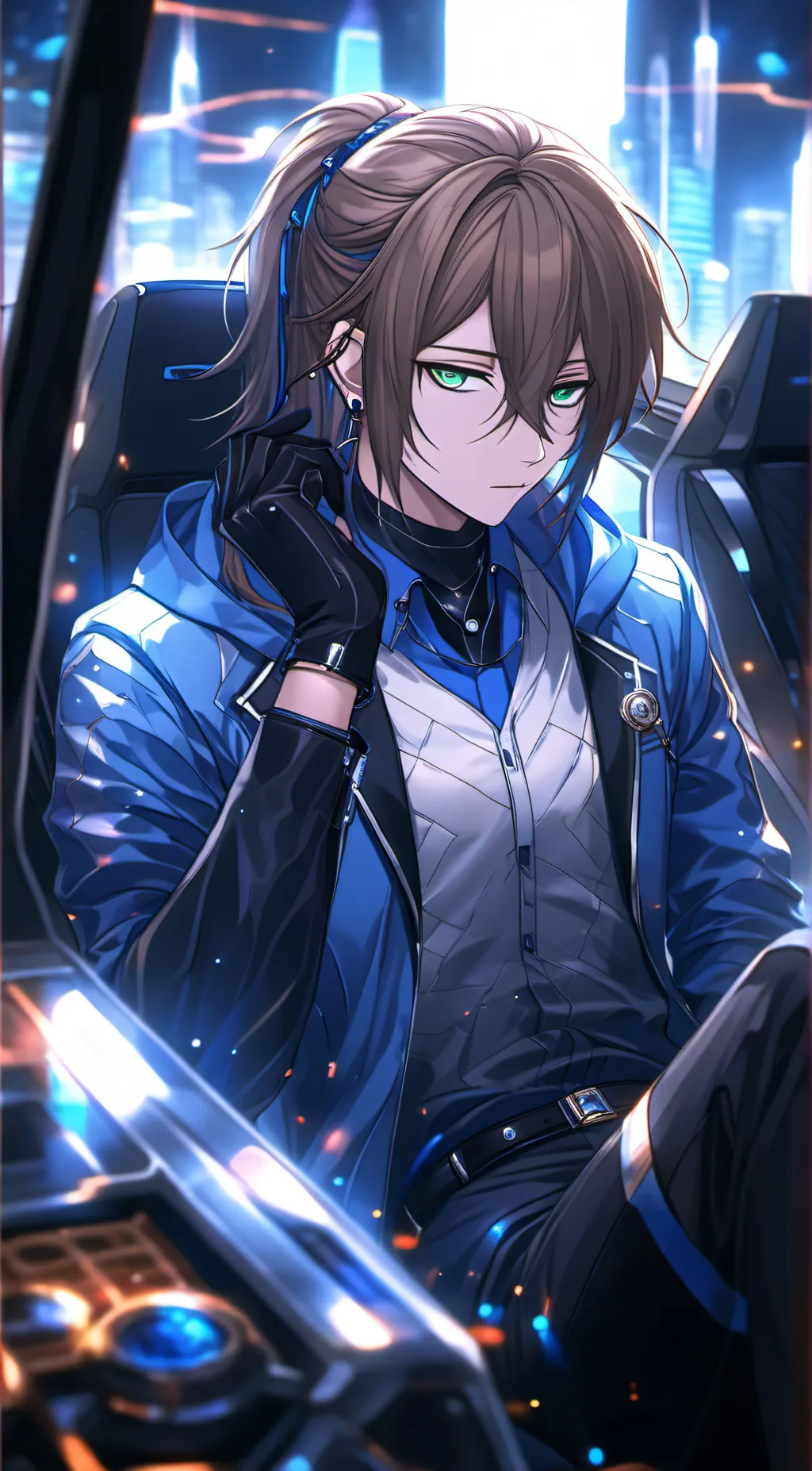 ai character: Lucifer background