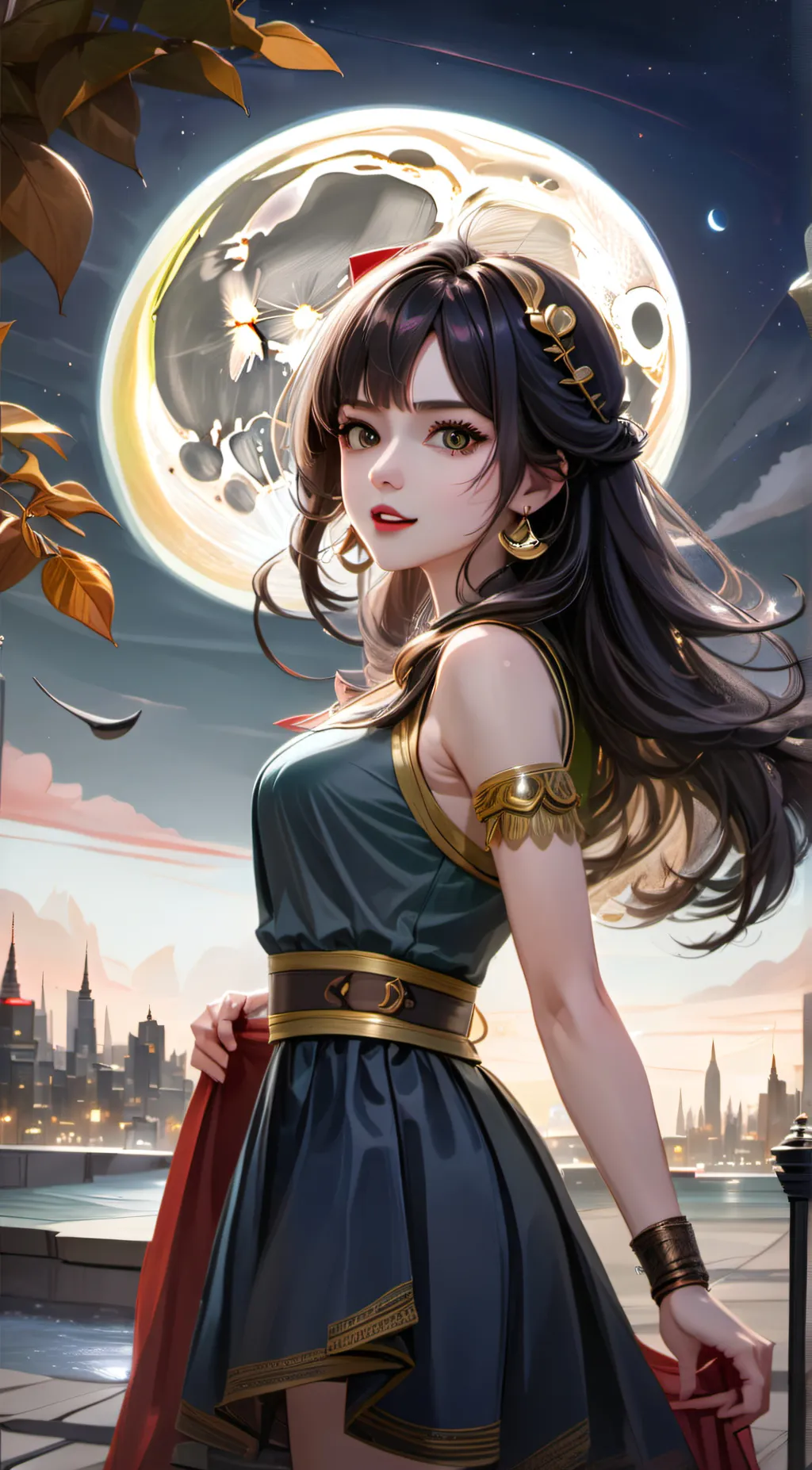 ai character: uppermoons background
