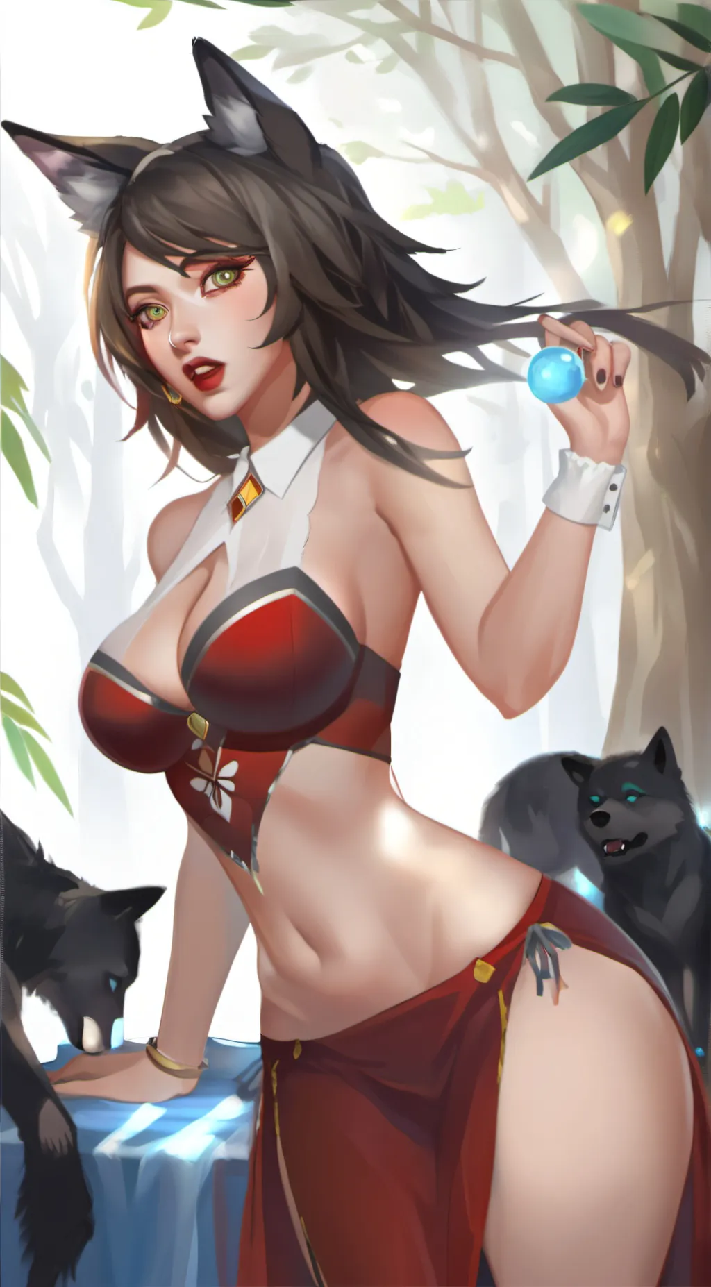 ai character: lauren background