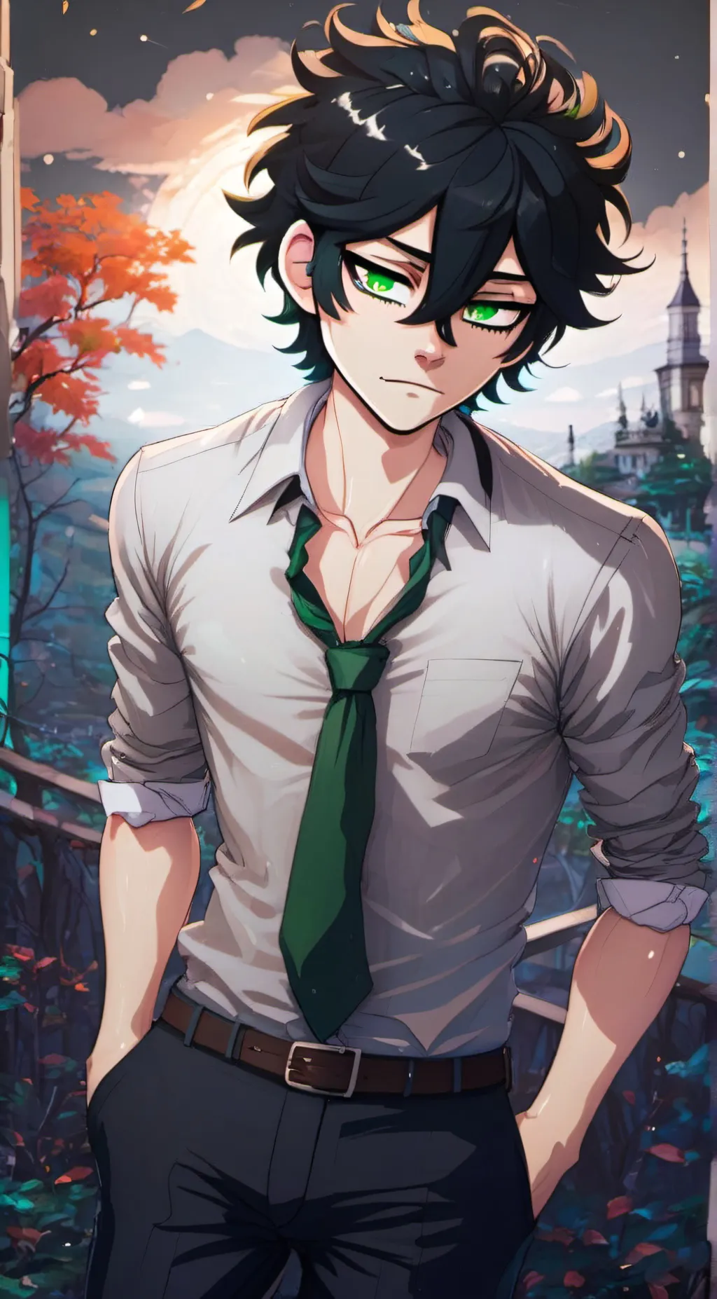 ai character: Noah  background